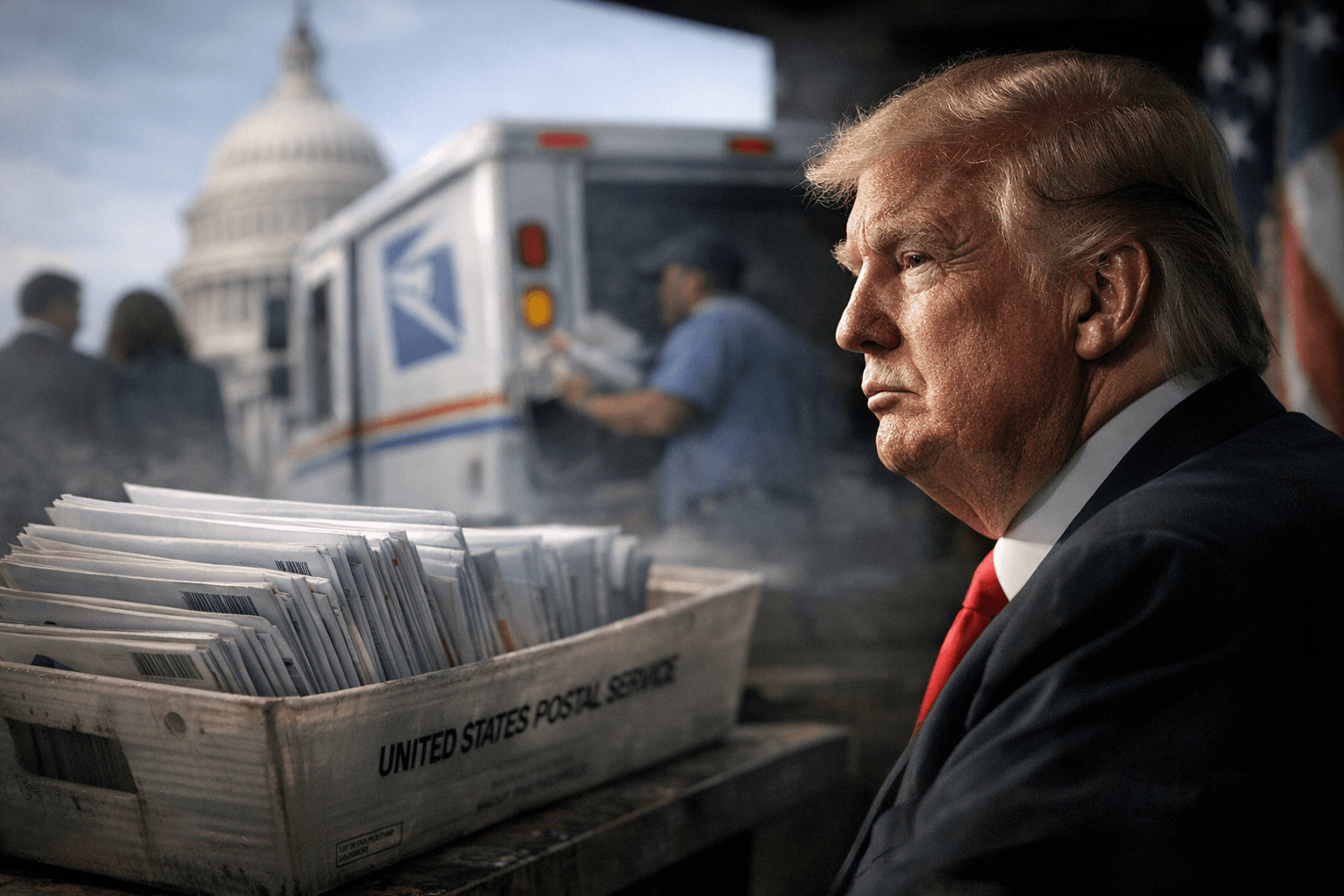 Democrats Sue Trump Over Executive Order Reshaping Mail-In Voting Rules