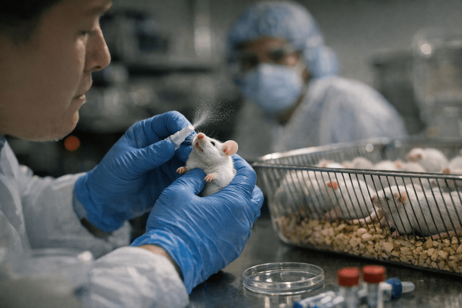 Johns Hopkins Nasal DNA Vaccine Shows Promise Against Tuberculosis in Animals