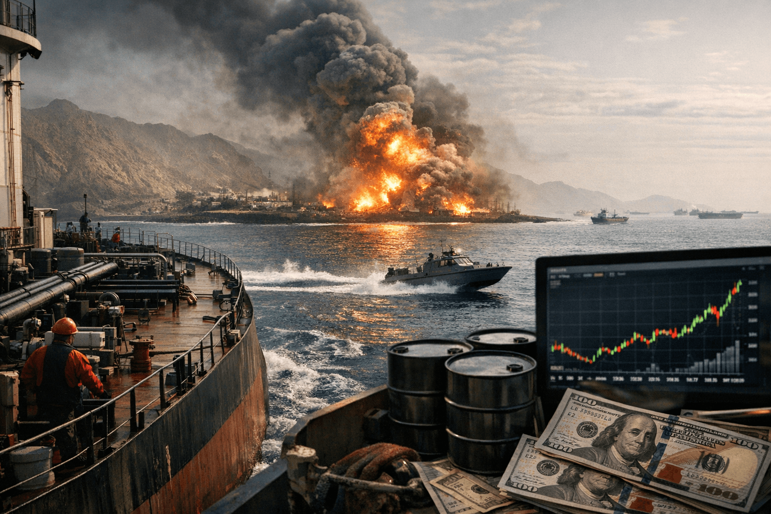 Trump Warns Iran War Continues for Weeks, Sending Markets and Oil Surging