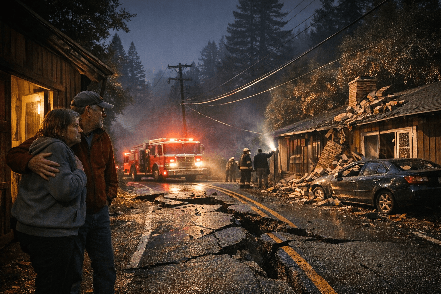 4.9 Magnitude Earthquake Shakes Northern California Near Boulder Creek