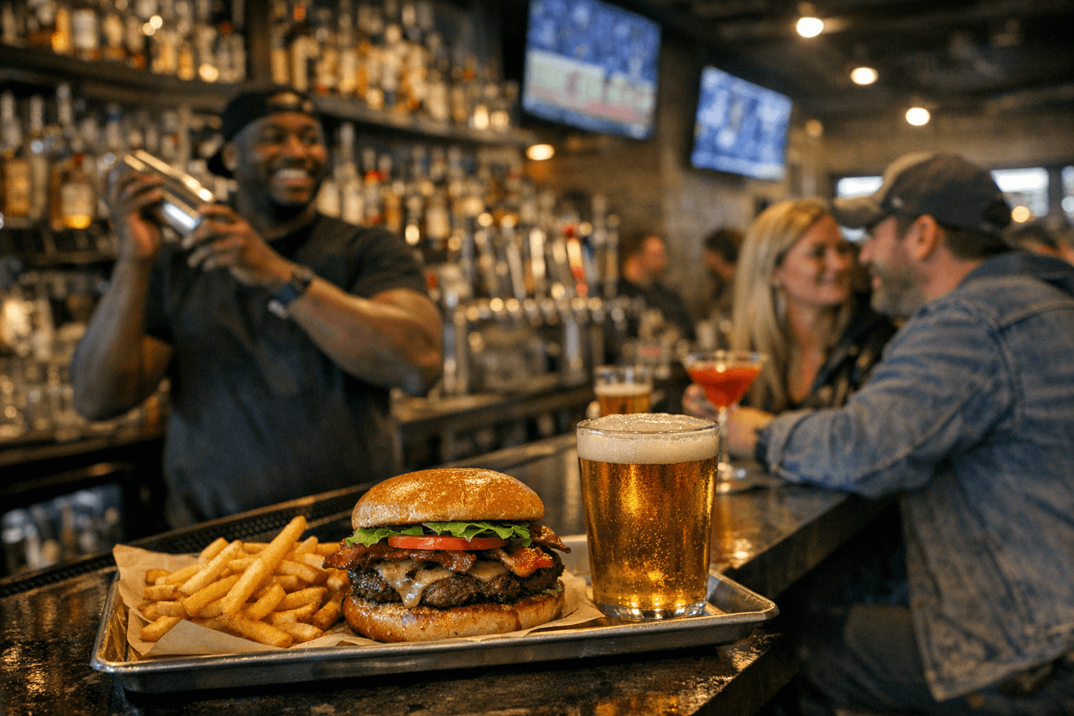 Canton Welcomes LA Smashburger Franchise With a Full Bar Twist