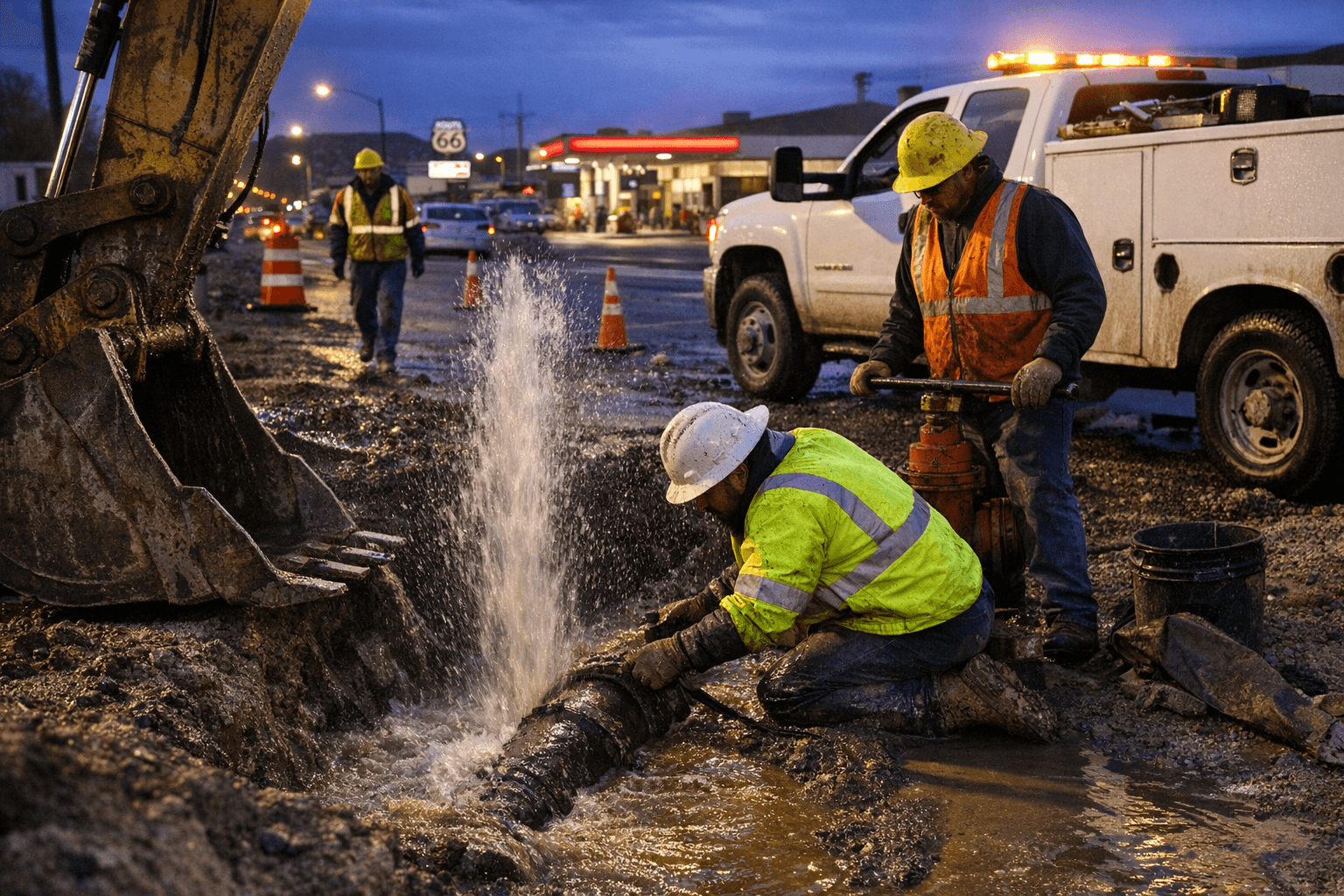 Gallup Water Crews Schedule Outages, Leak Investigation for April 1-2
