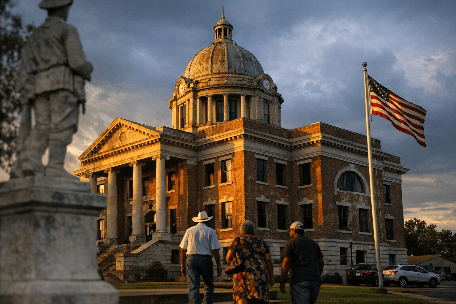 Quitman County Courthouse in Marks Anchors History, Civic Life Since 1911