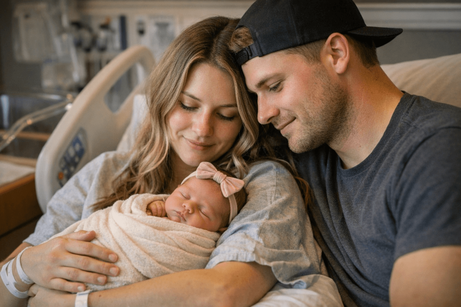 Ella and Austin Altstadt Welcome Daughter Vila Faye in Perham
