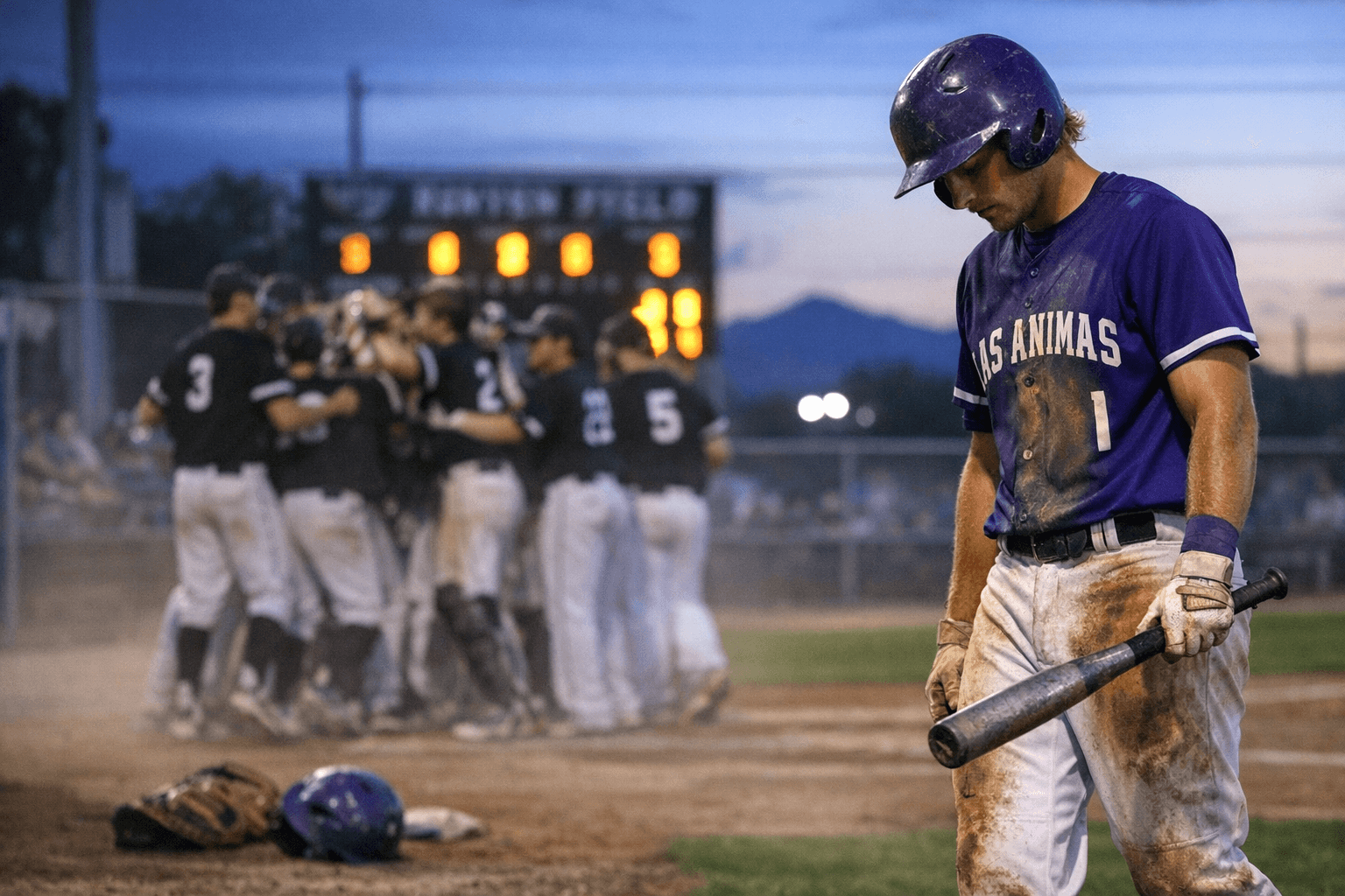 Las Animas Baseball Falls 4-3 to Monte Vista Despite Servaes' Three-Hit Game