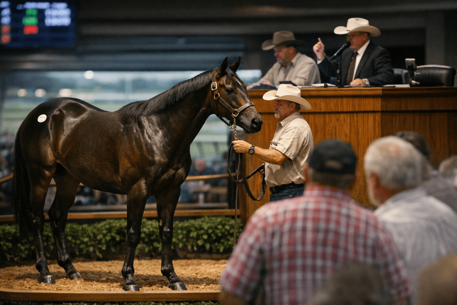 Yaupon Filly Smashes Record at TTA 2-Year-Olds in Training Sale