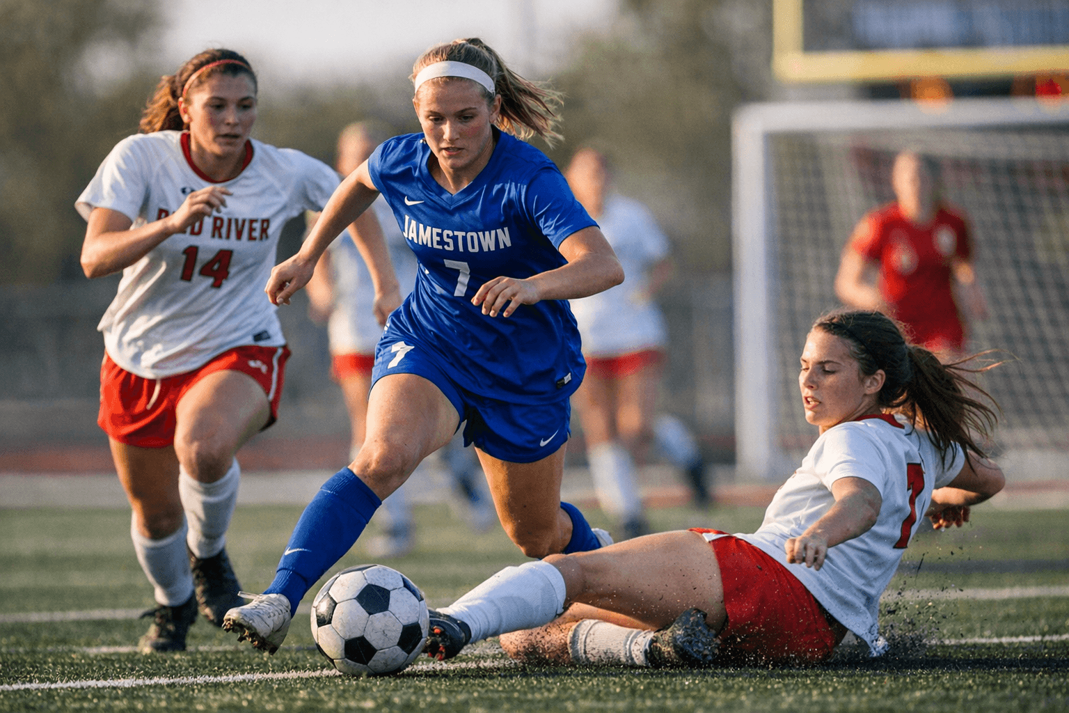 Jamestown Girls Soccer Falls 5-2 to Grand Forks Red River in Season Opener