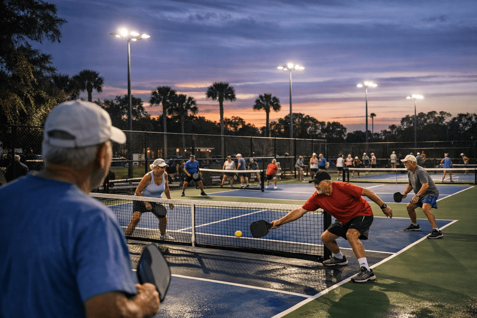 New Smyrna Beach Opens Six-Court Pickleball Park Named for Club Advocate