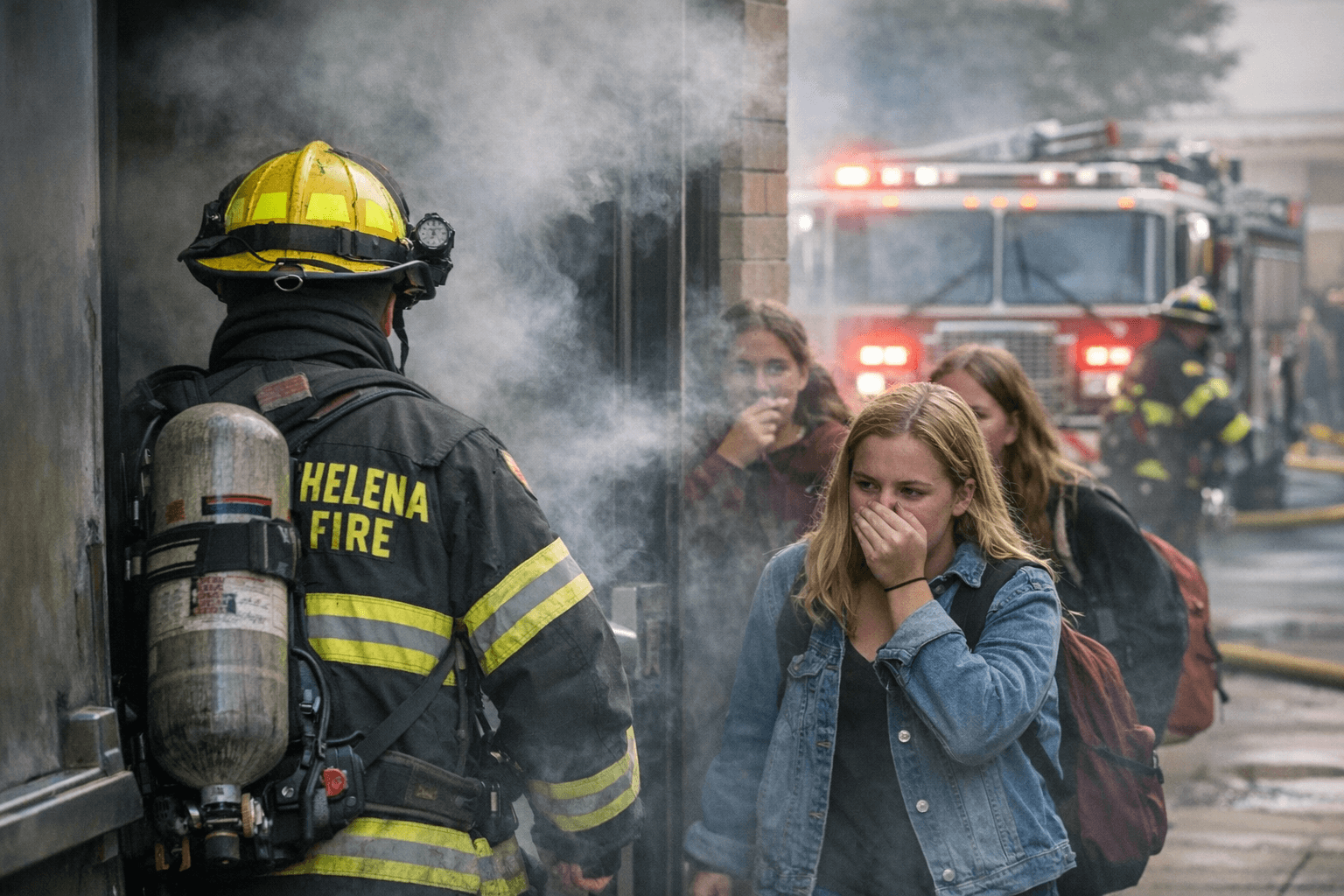 Faulty Fan Triggers Smoke Alarm at Capital High School in Helena