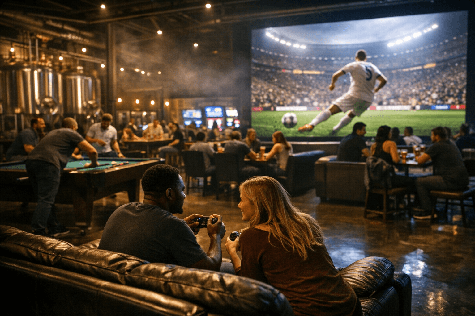 SKOL Brewing Expands Atlanta Brewpub With 30,000-Square-Foot Gaming Lounge