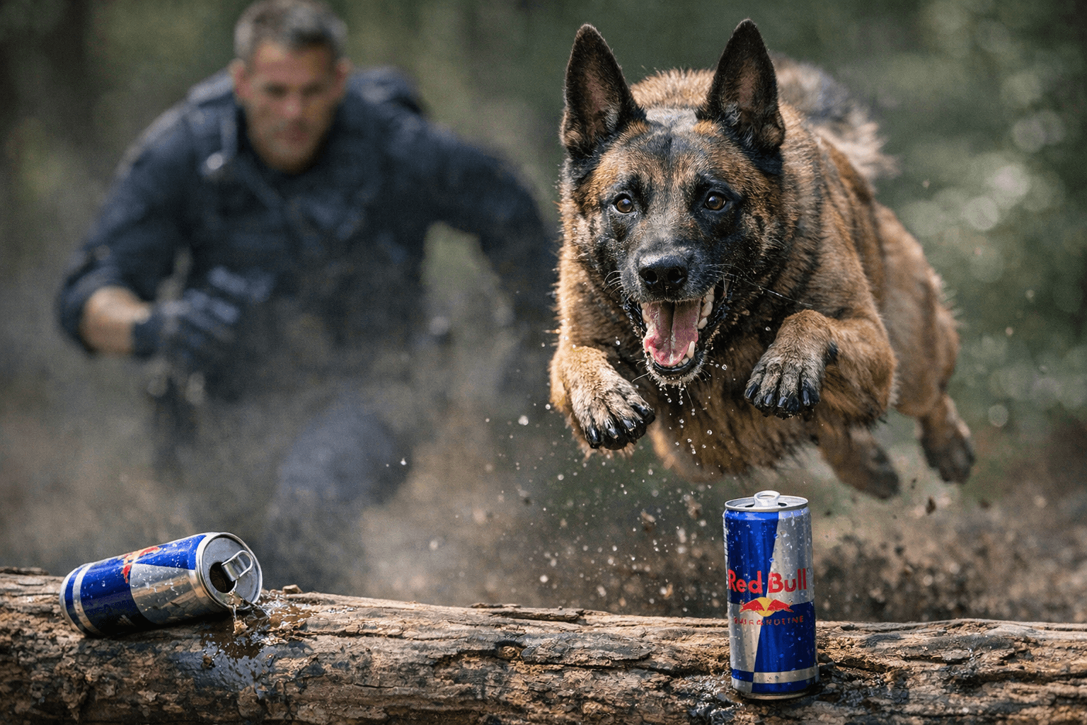 Viral Post Calls Belgian Malinois Energy Black-Belt ADHD on Red Bull