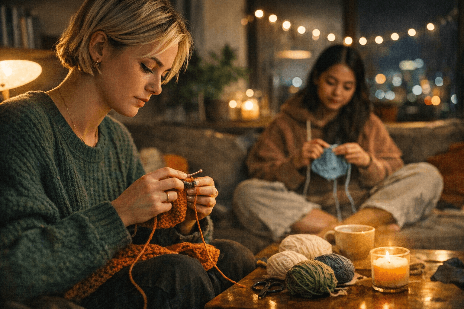 Gen Z Swaps Nightlife for Crocheting, Embracing Slow and Mindful Hobbies