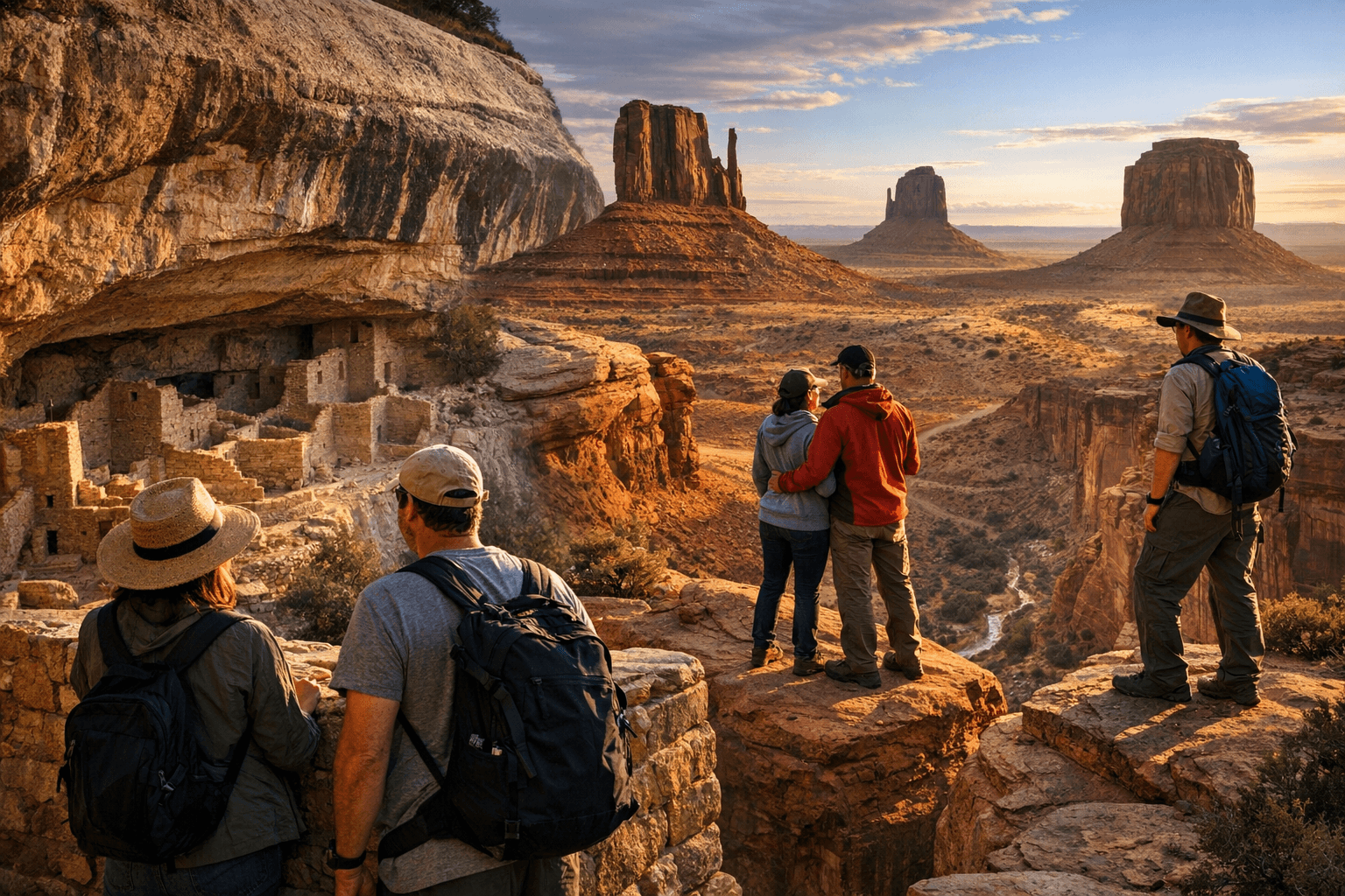 Five-Day Four Corners Loop Covers Mesa Verde, Monument Valley, and Canyon de Chelly