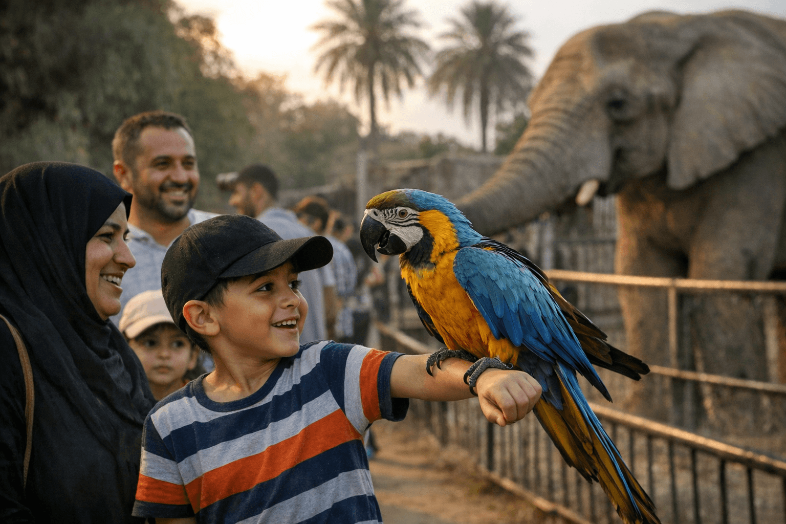 Tripoli Zoo Reopens After 17 Years, Welcoming Families and Parrots Back