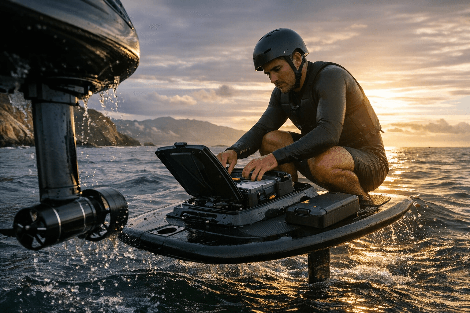 Waydoo EVO Pro Plus Review Covers Motor Specs, Battery Life, and Foil Performance