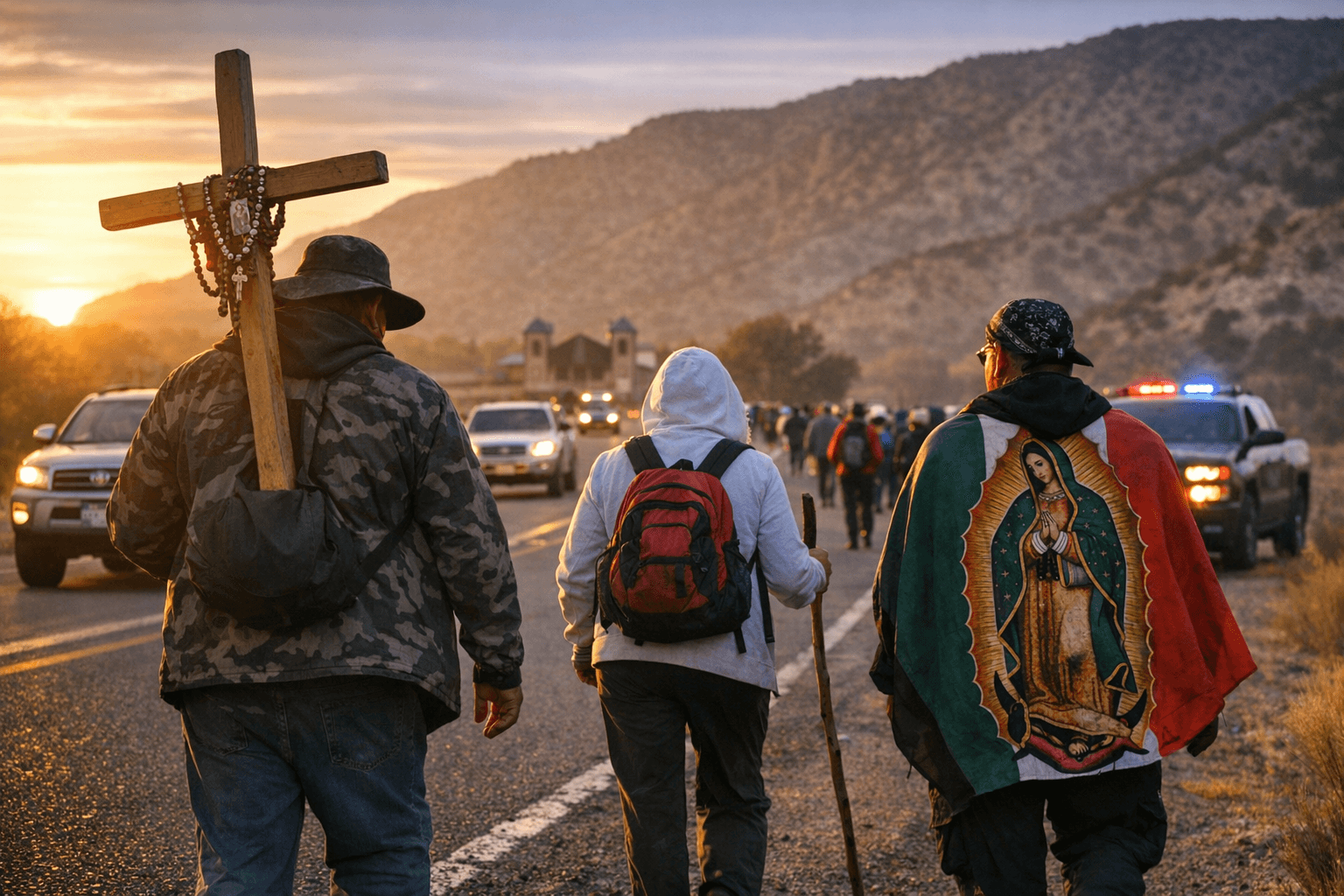 N3B Urges Safety as Thousands Walk Annual Chimayo Easter Pilgrimage