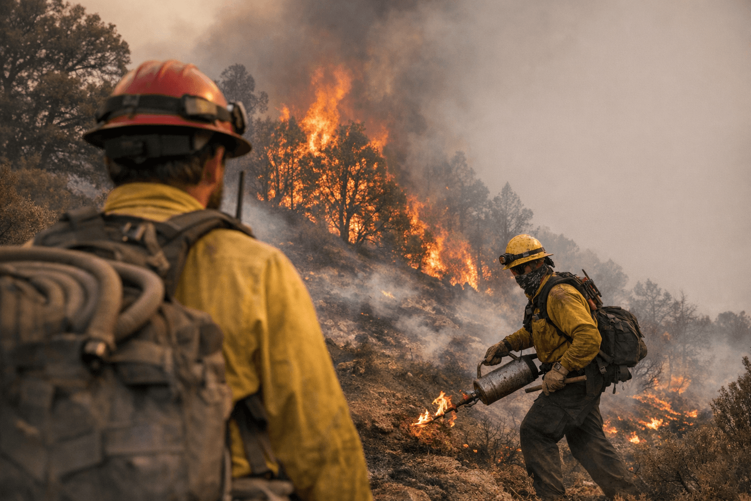 Sago Fire Near Mescalero Reaches 53% Containment at 300 Acres