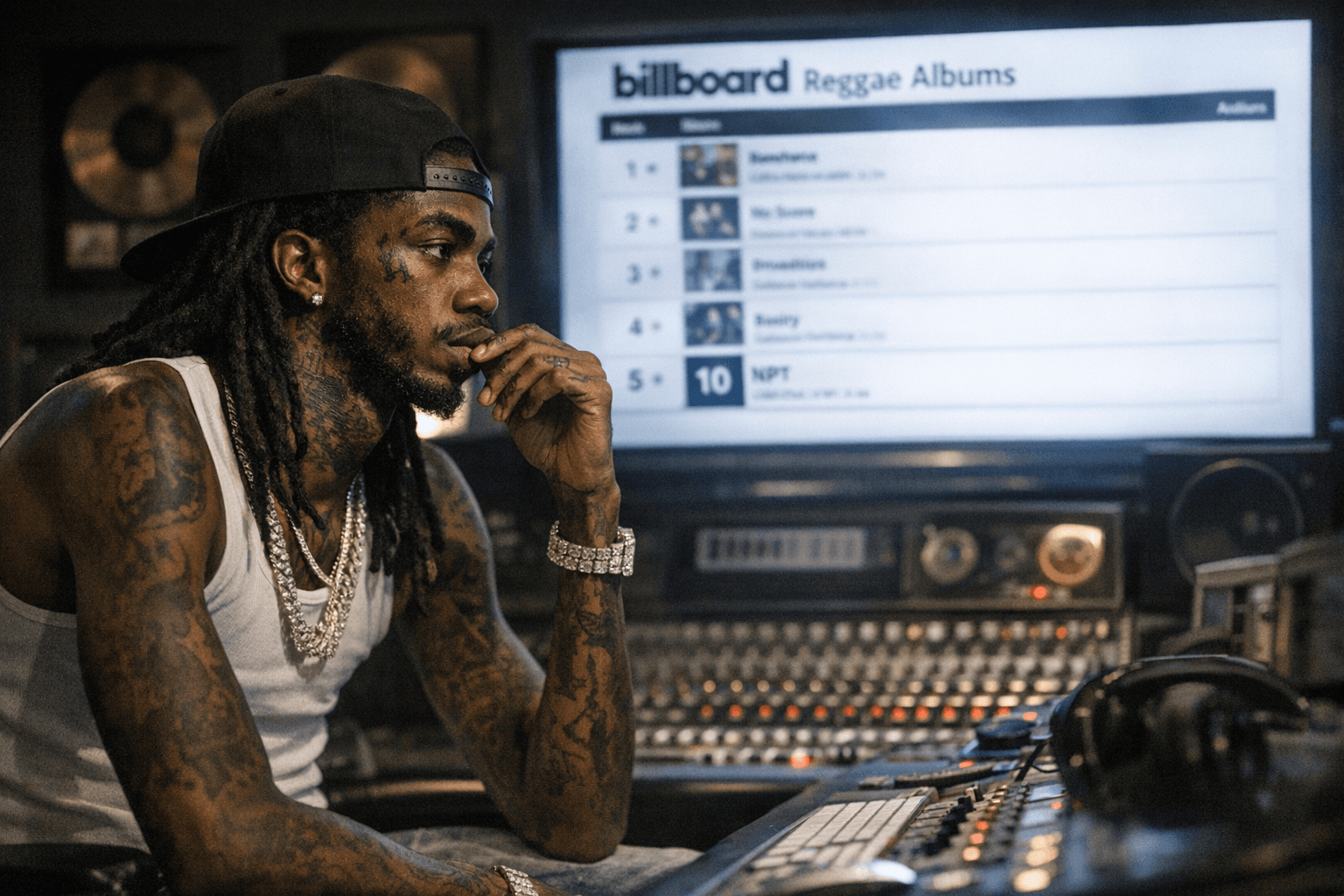 Alkaline's NPT Debuts at No. 10, Marking His Third Billboard Reggae Chart Entry