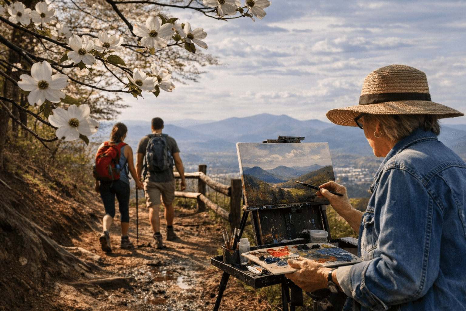 Buncombe County Offers Trails, Arts, and Spring Outdoor Adventures