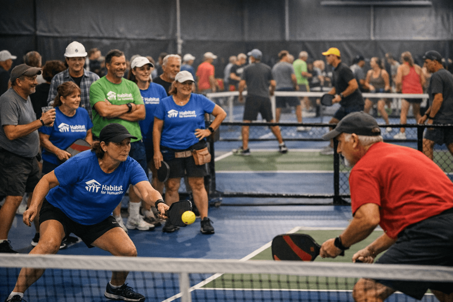 70 Players Rally for Habitat for Humanity at Westfield Pickleball Tournament