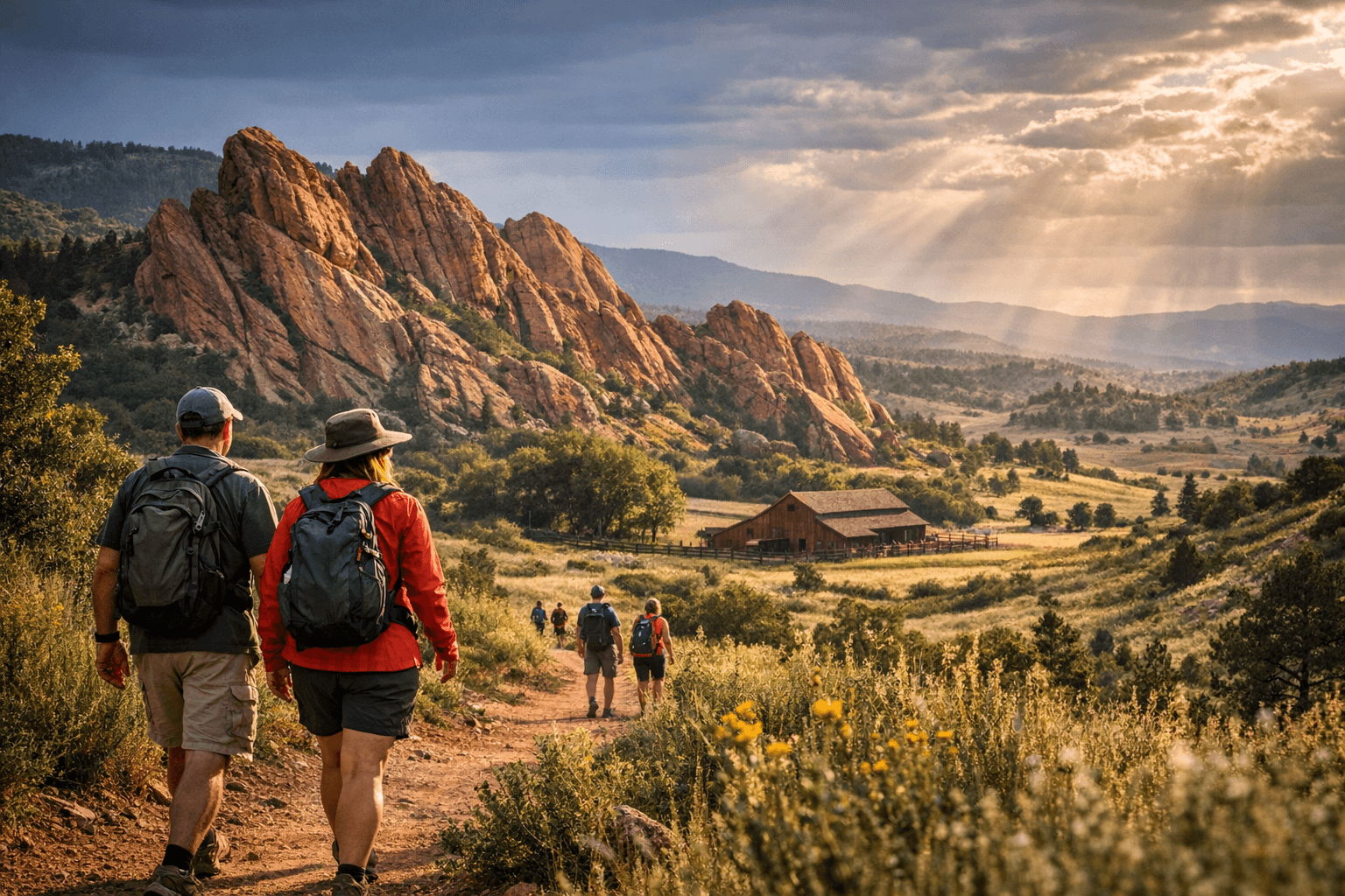 Douglas County's Sandstone Ranch Offers Trails, Red Rocks, and Backcountry Access