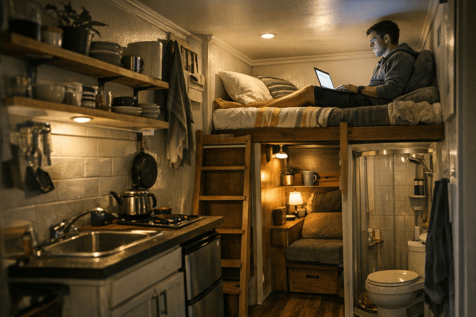 manicpot8to Shares Cozy 32-Tile Tiny Home Starter on Mod The Sims