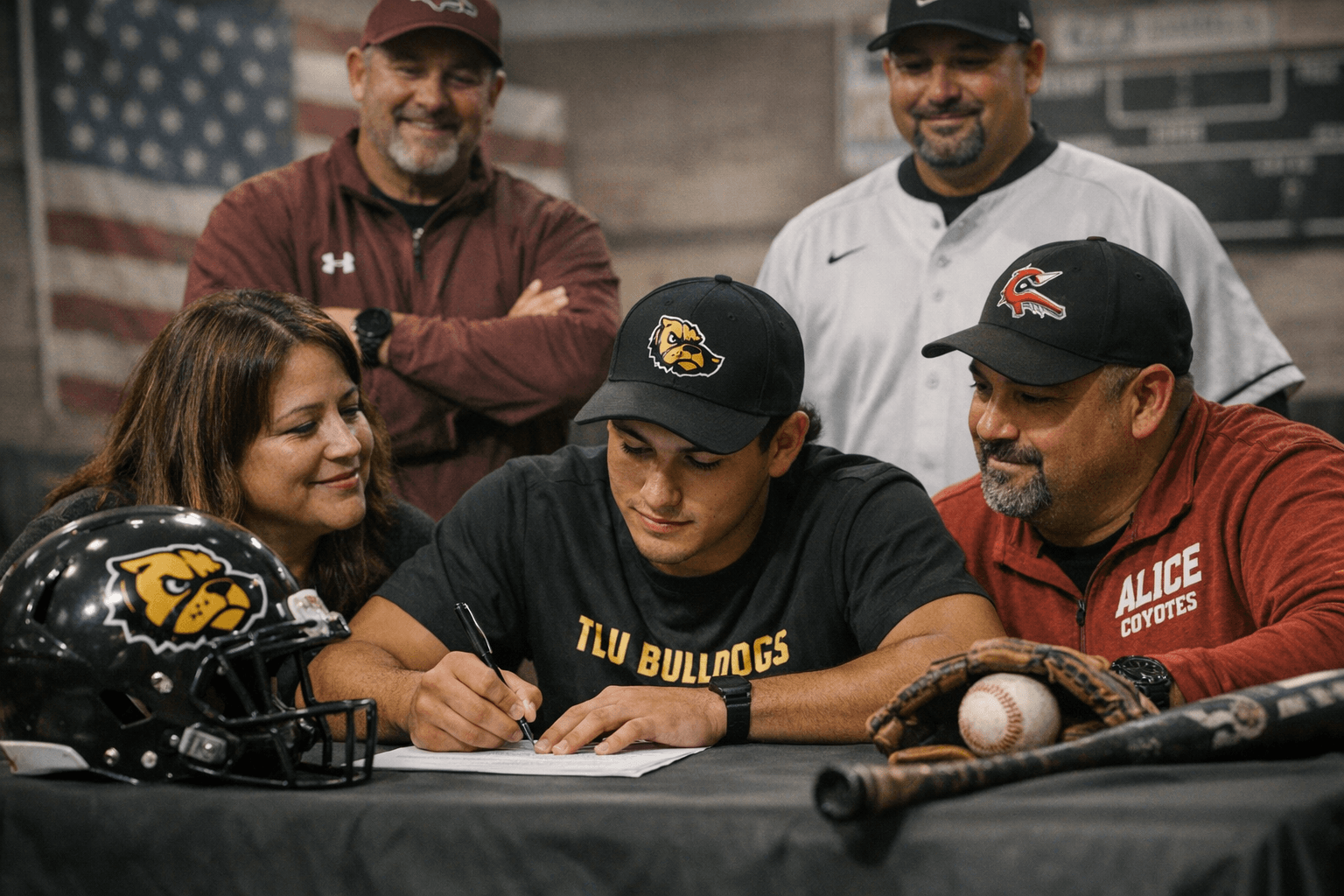 Alice Senior Landen Brunston-Castillo Signs to Play at Texas Lutheran University