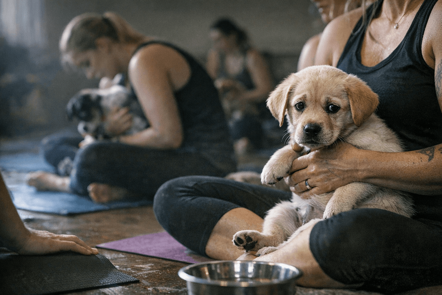 Coventry Dog Trainer Petitions UK Government to Ban Puppy Yoga Events
