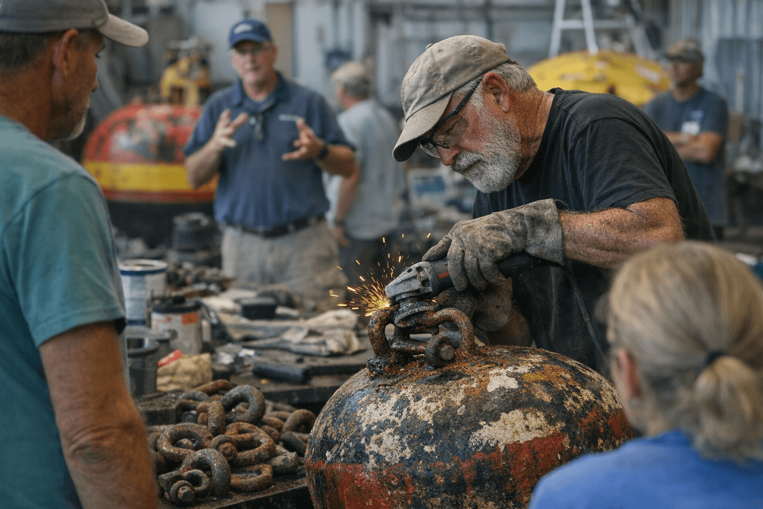 Buoy Workshop Covers Corrosion, Coatings, and Hardware for DIY Sailors