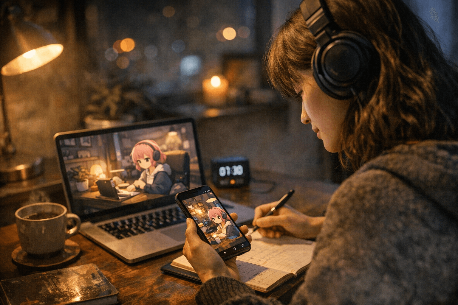 Chill with You Lo-Fi Story Brings Productivity Companion Gaming to Mobile