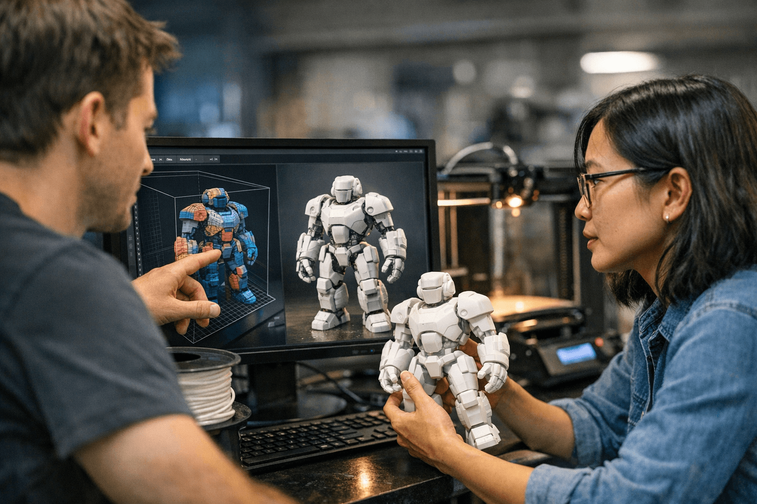 MIT's VisiPrint Previews Photorealistic 3D Prints Before Production to Cut Waste