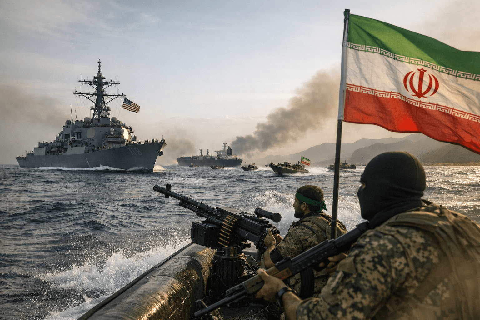 U.S. Rejects Iran's Escalating Claims of Control Over Strait of Hormuz