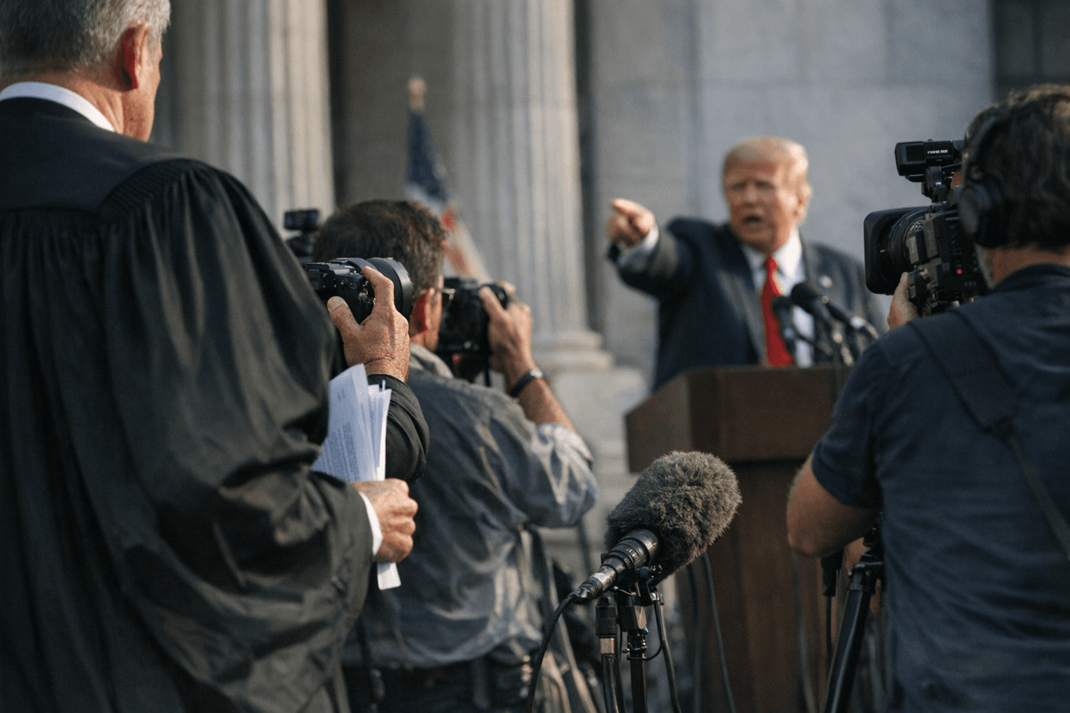 Judges Cite Presidential Attacks on Press in Rulings Against Government