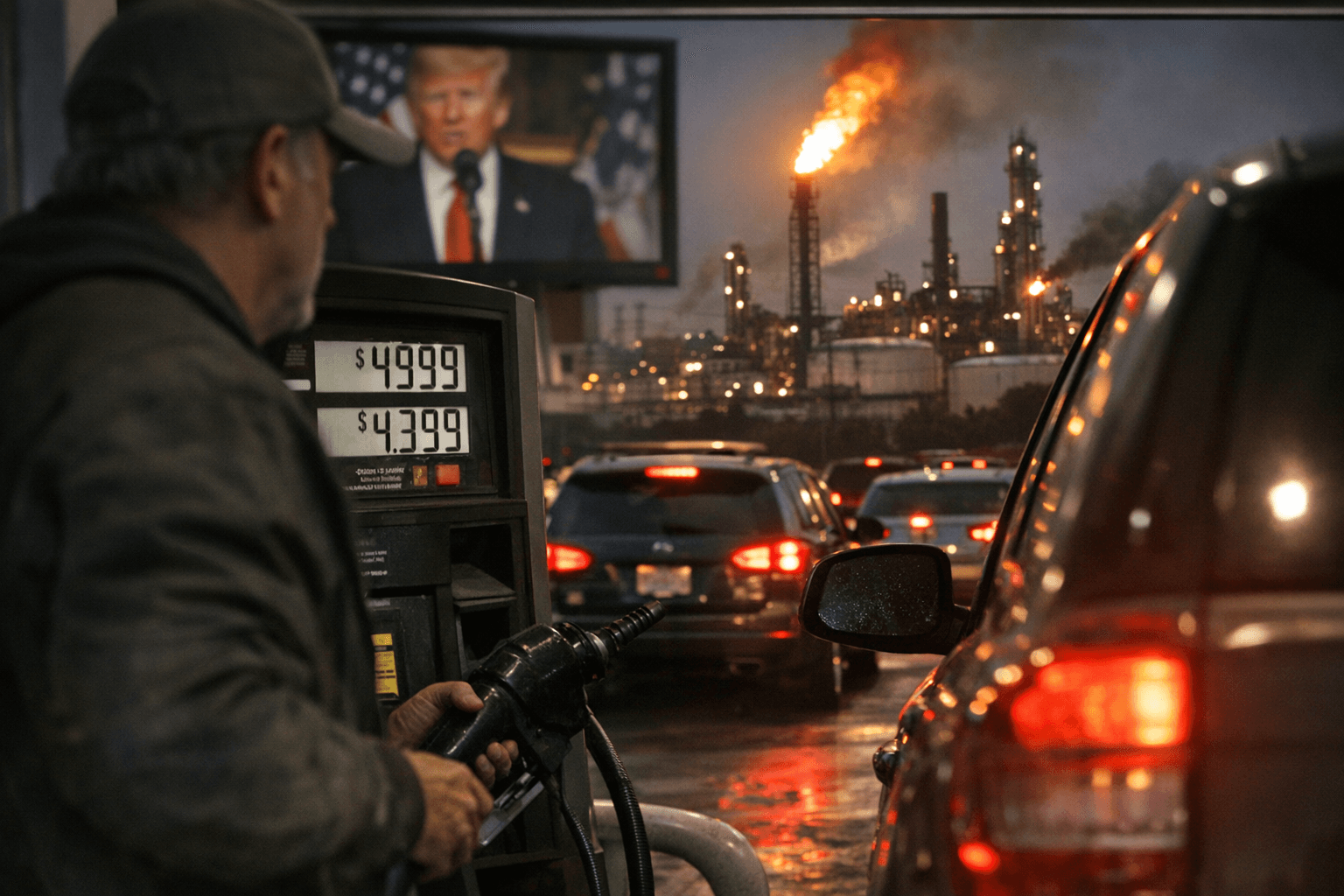 Oil Surges Past $110 as Trump Iran War Speech Disappoints Markets