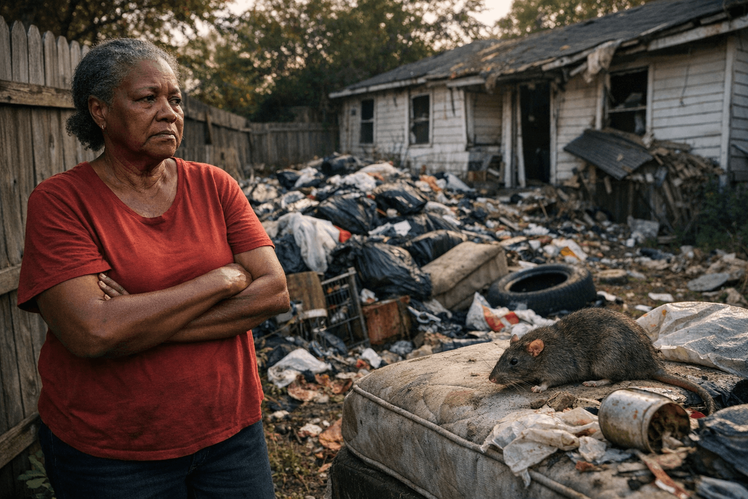 Crosby Resident Fights Back Against Abandoned Neighbor Property, Owner Faces Charges