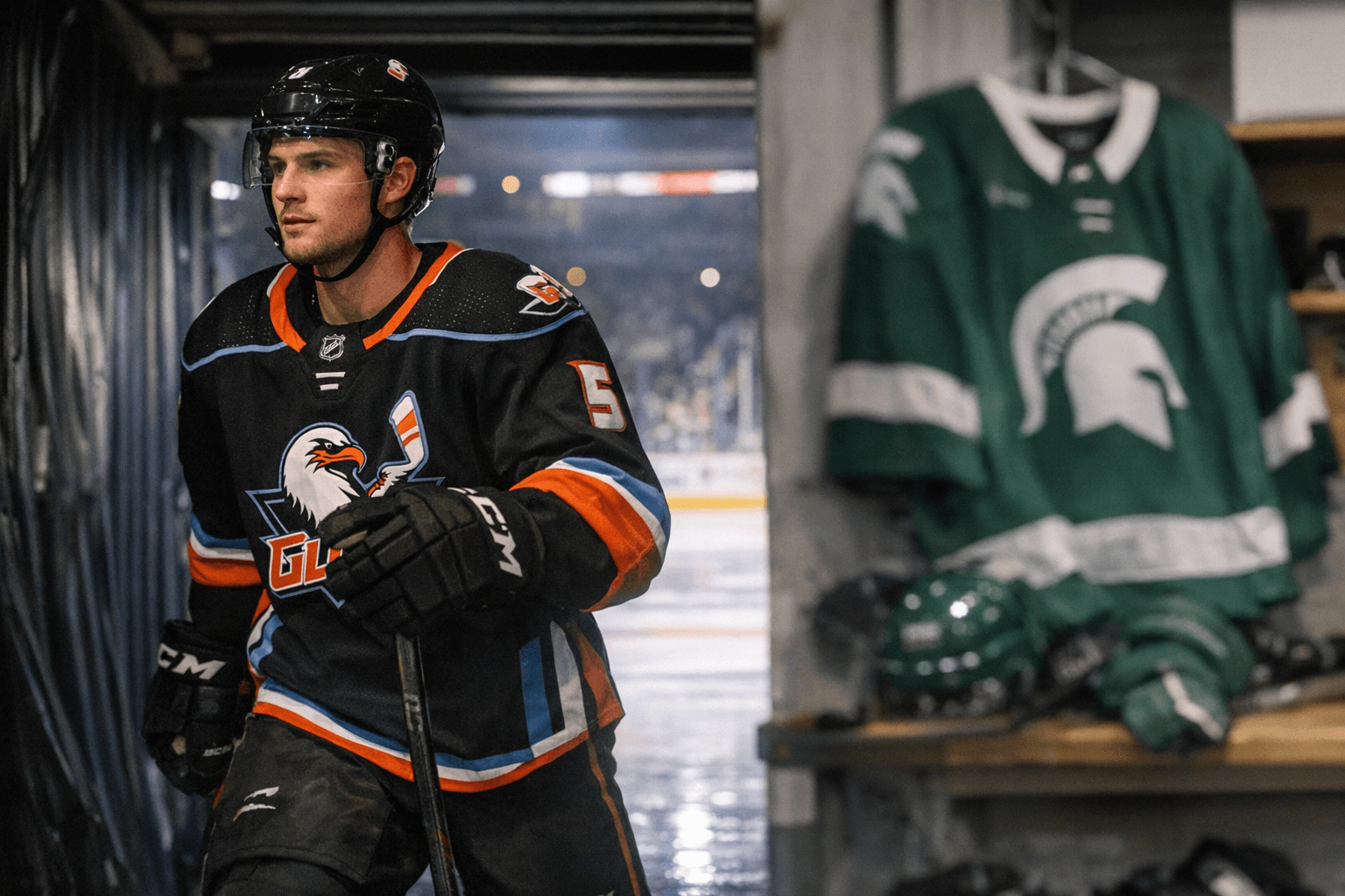 Michigan State Captain Basgall Signs ATO With AHL's San Diego Gulls