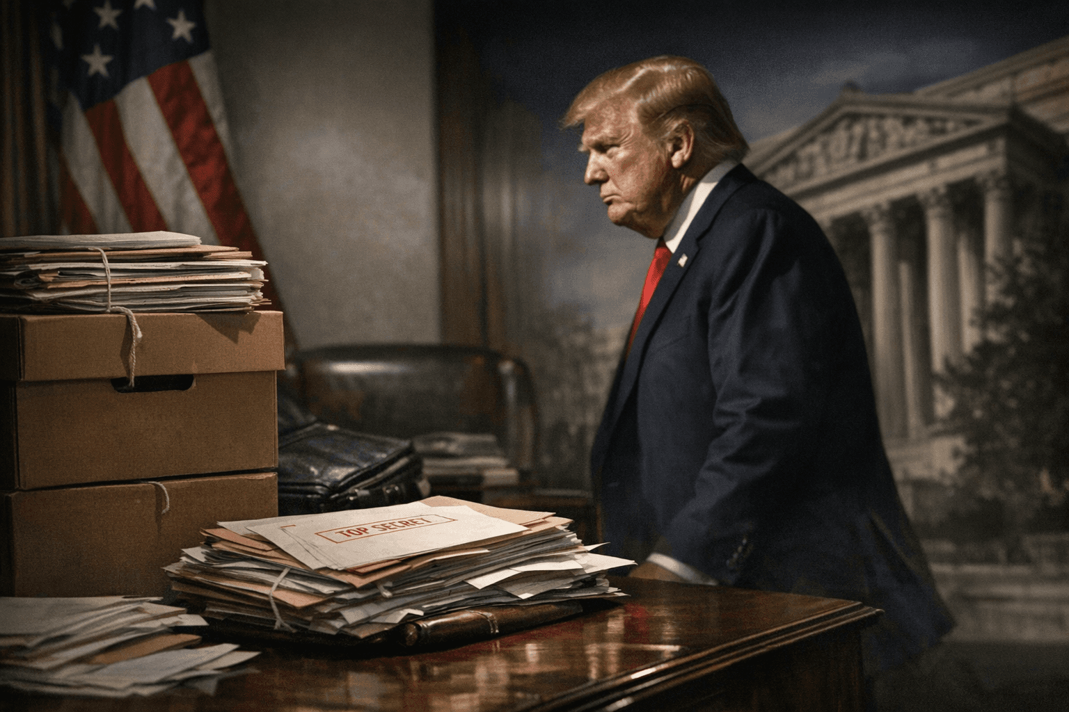 DOJ Opinion Could Let Trump Withhold Official Documents From National Archives