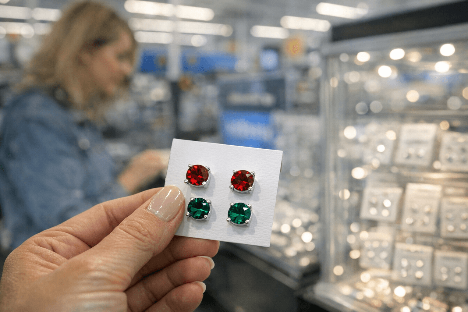 Swarovski Birthstone Earrings at Walmart Drop From $125 to $18