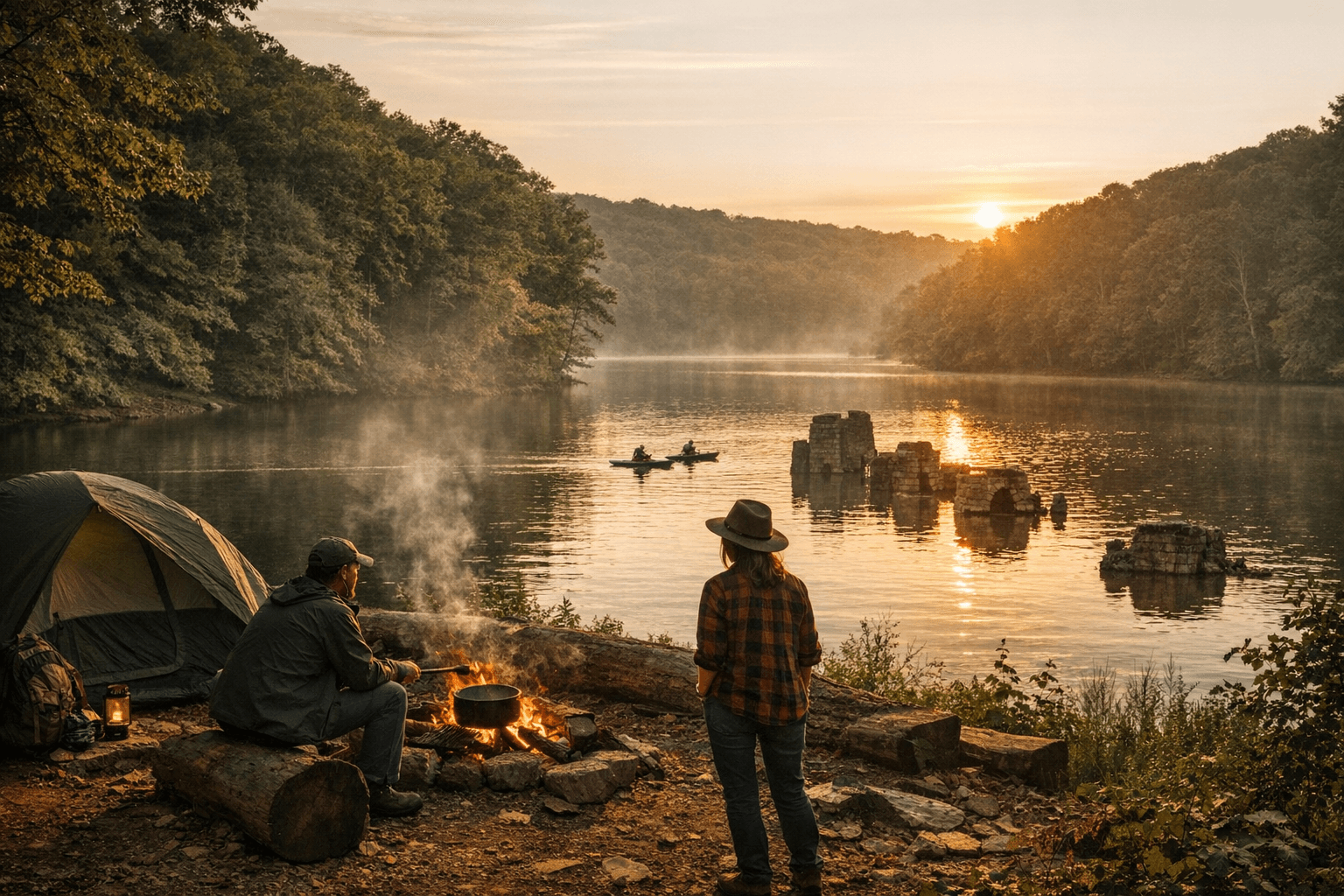 Lake Hope State Park Offers Camping, Trails, and History in Vinton County