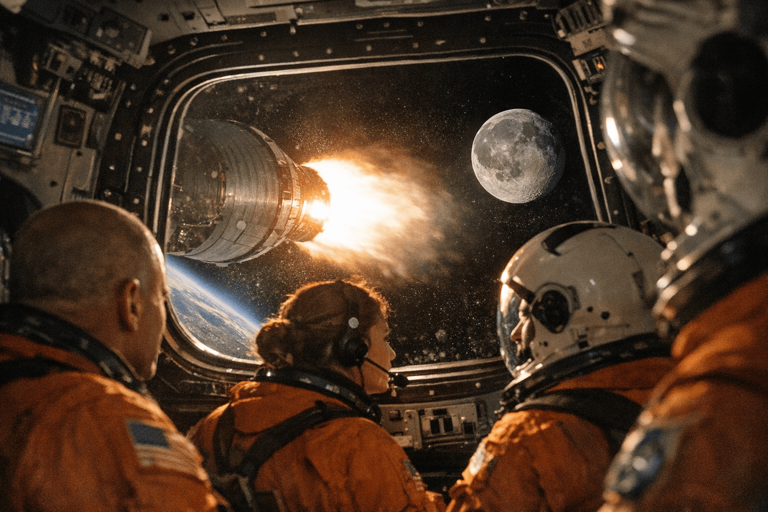 Artemis II Crew Fires Translunar Burn, Headed to Moon for First Time Since 1972