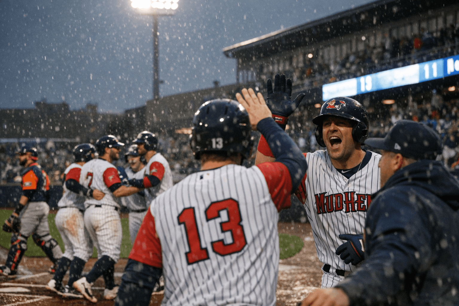 Toledo Mud Hens Ride Five-Run First Inning to Season-Opening Win