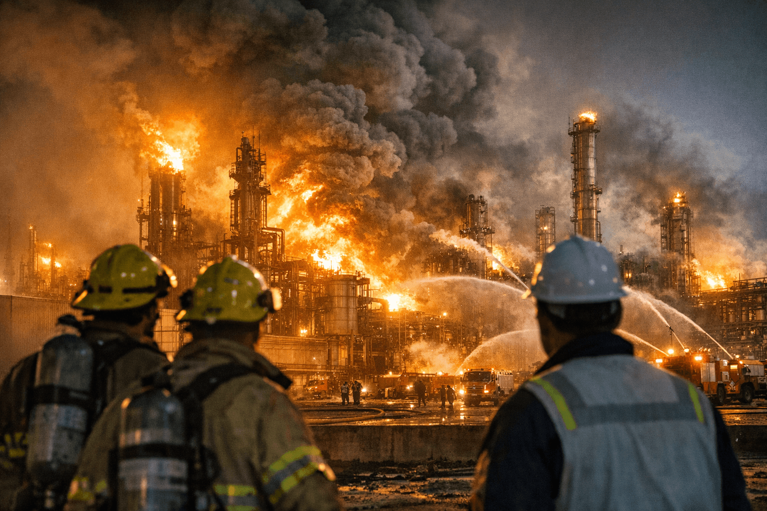 Iran Strikes Kuwait's Largest Refinery, Setting Multiple Units Ablaze