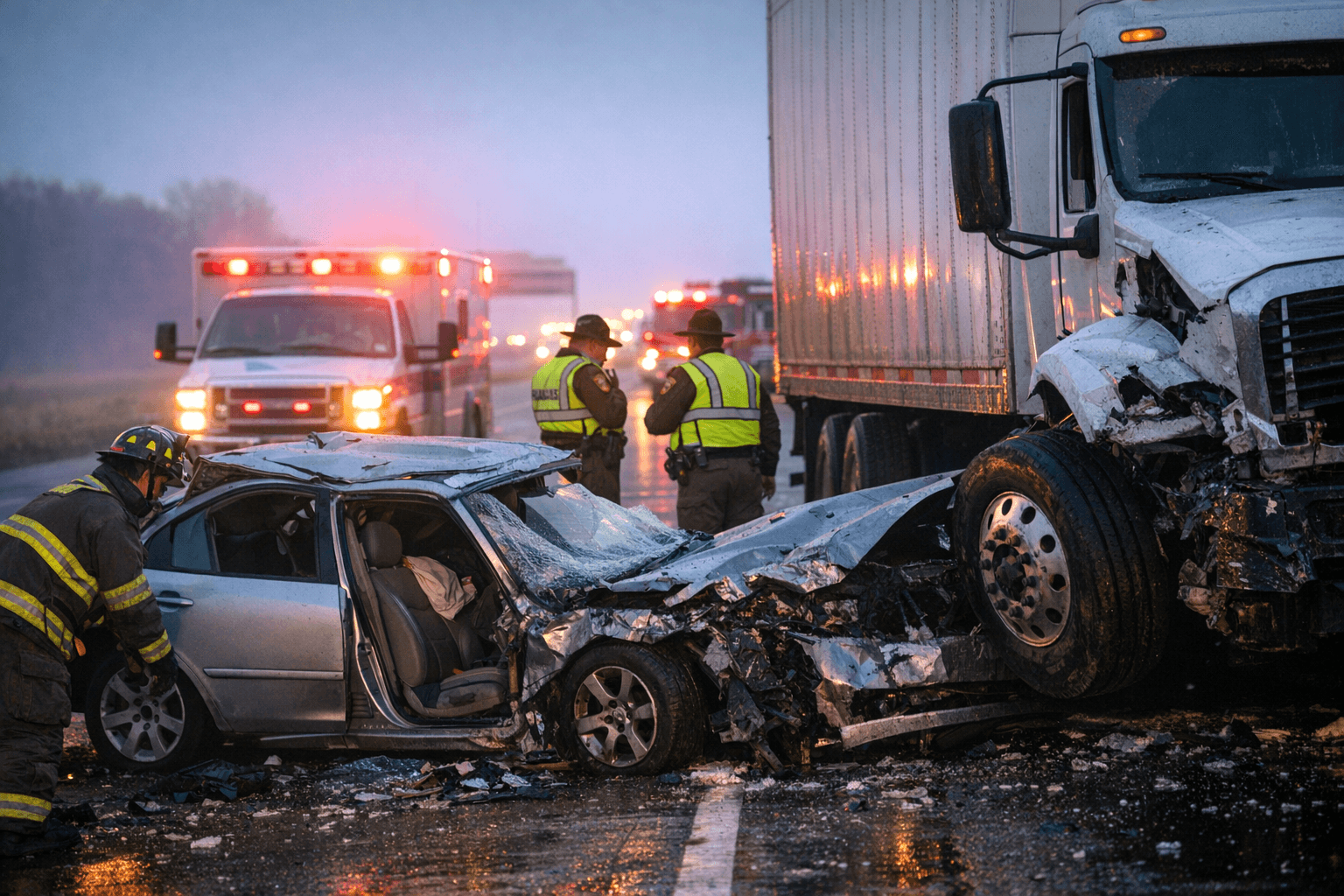 Pelican Rapids Man Injured in I-94 Semi Crash Near Glyndon Township