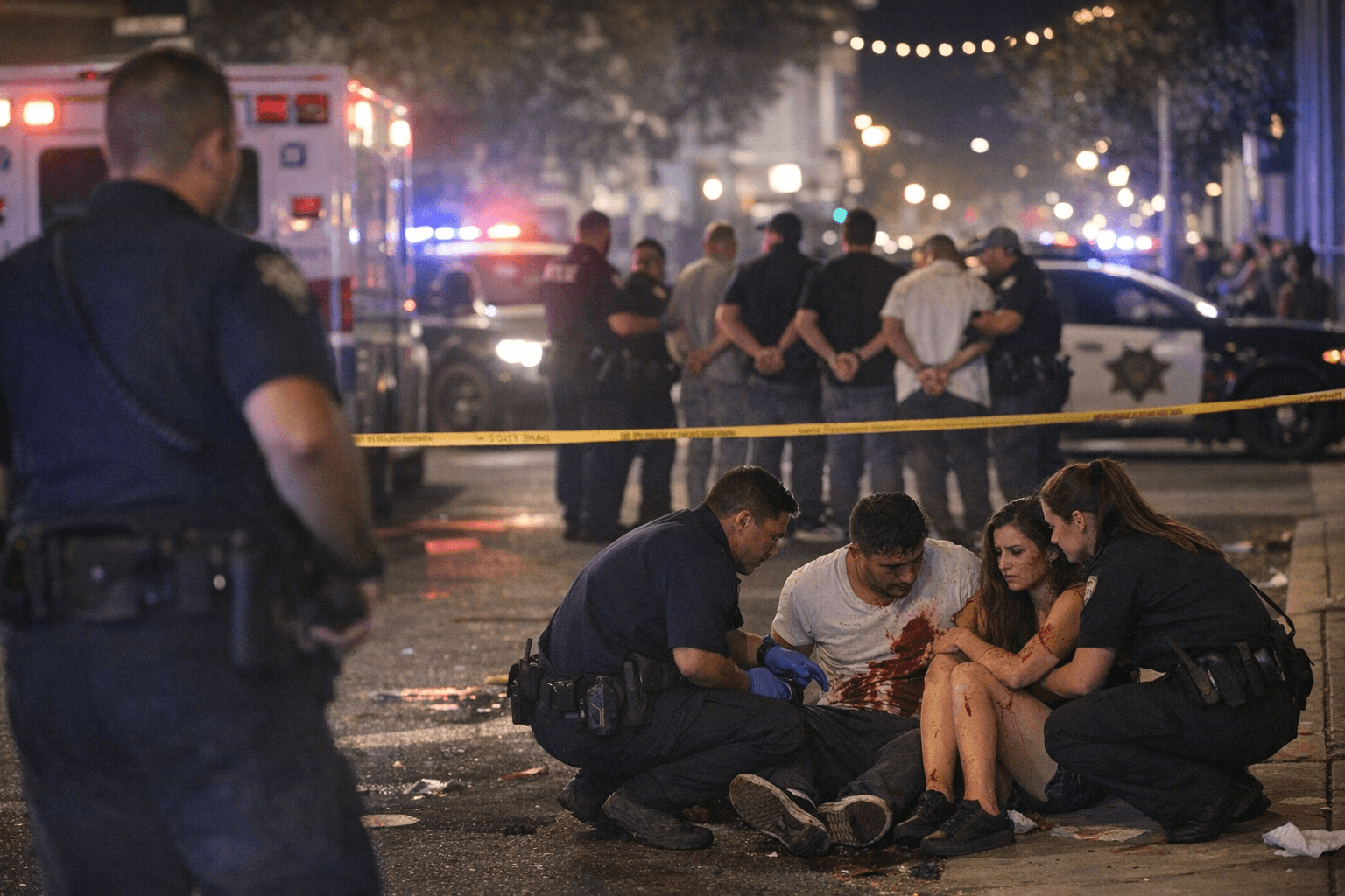 Two People Stabbed Near Downtown Fresno Art Hop Event Thursday Night