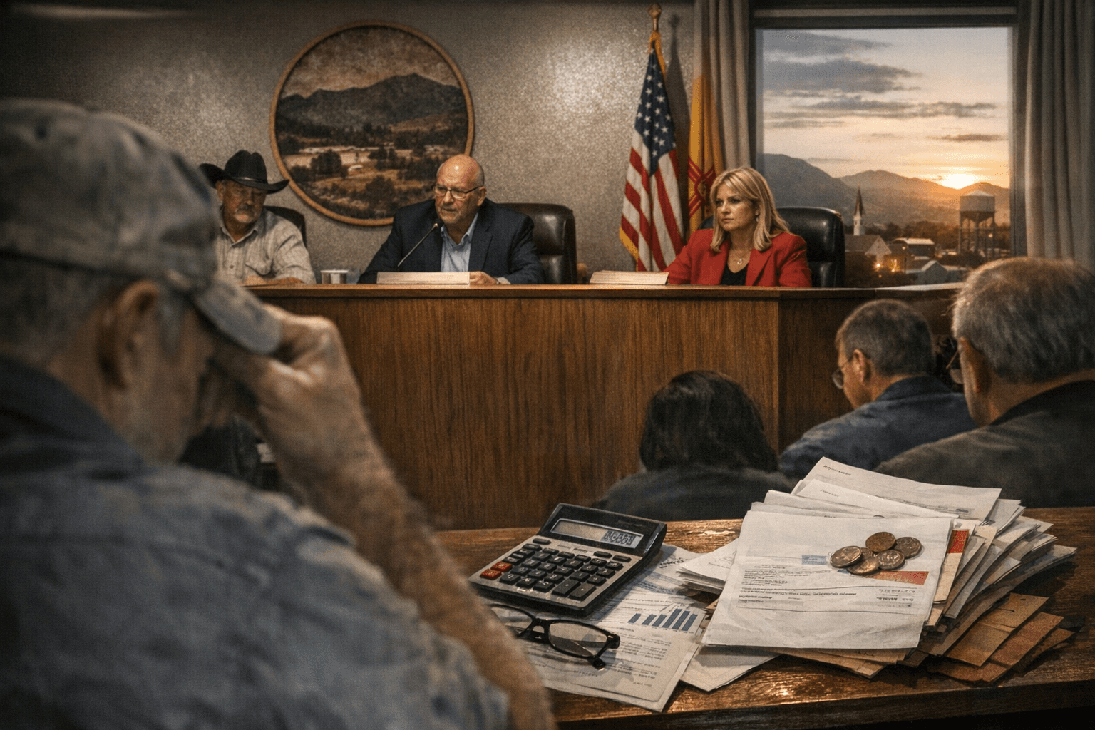 Otero County NM Faces $3.3M Budget Deficit, Tax Hikes Loom