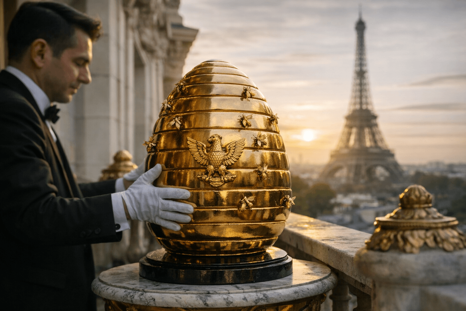 Shangri-La Paris Unveils a Golden Beehive Easter Egg for 2026