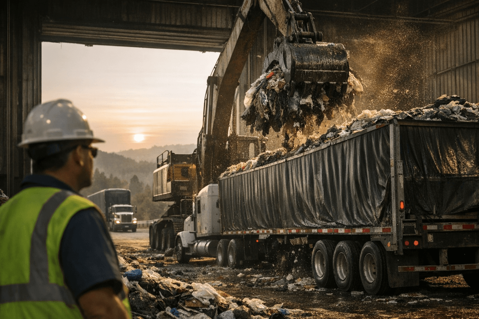 Lane County Faces Revenue Shortfall as Haulers Export Trash Out of County