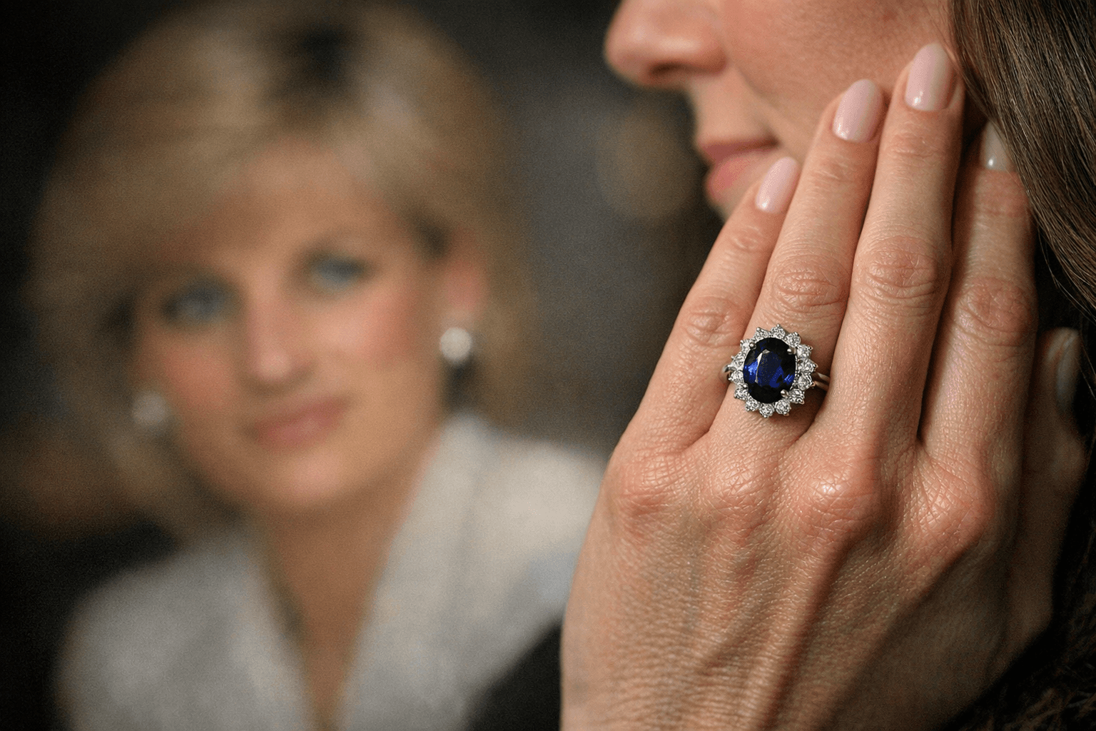 Princess Diana's 12-Carat Ceylon Sapphire Ring Shaped Royal Engagement Style Forever