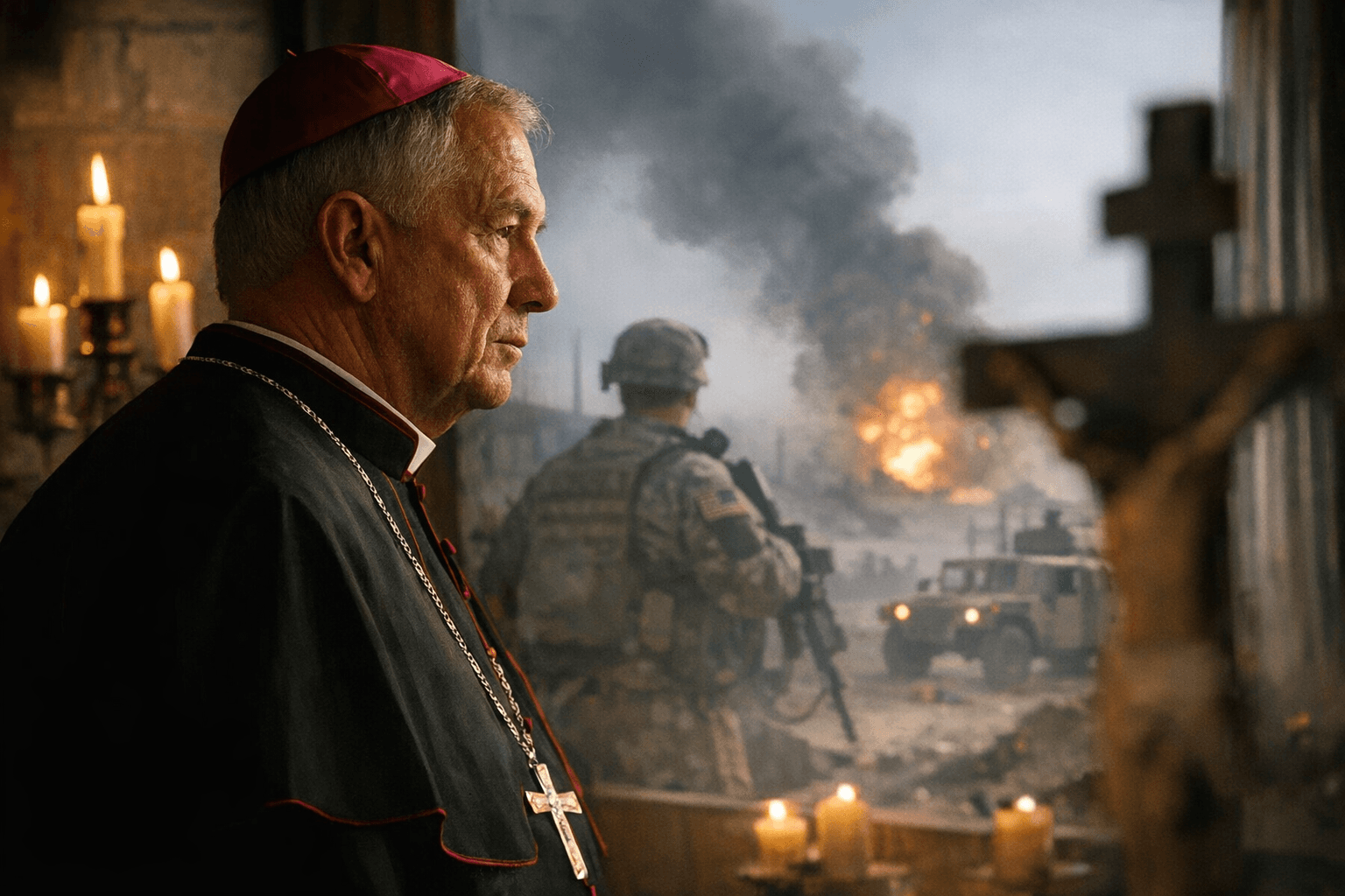 Military Archbishop Says Iran War Fails Just War Test, Not God's Work