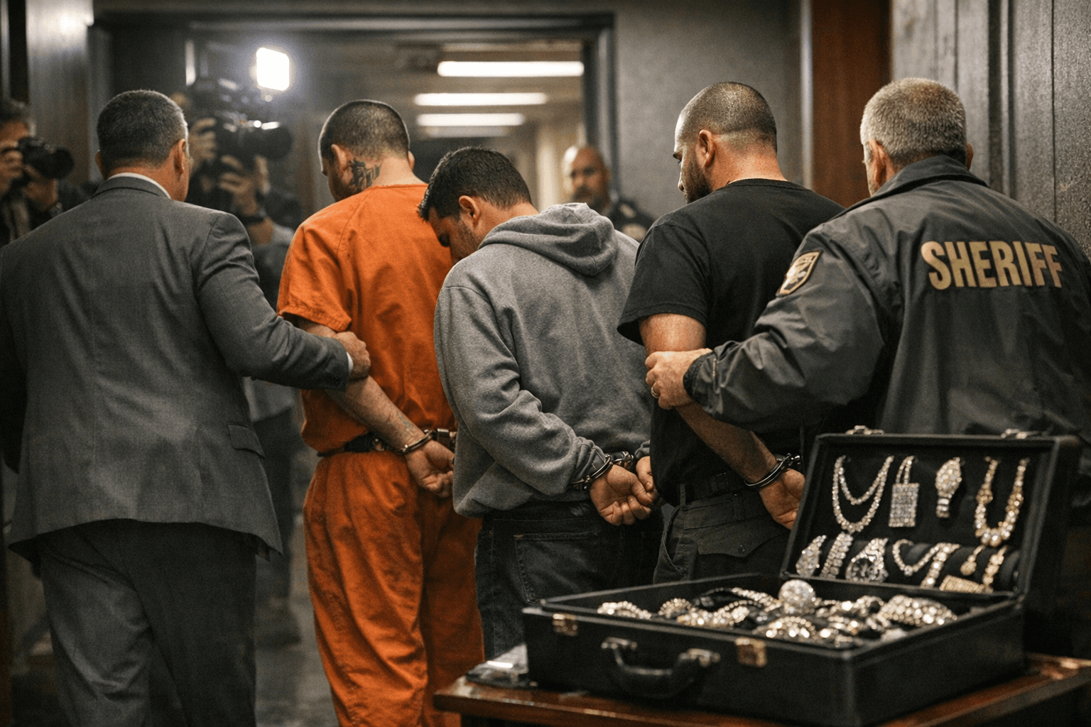 Jewelry Heist Defendants Face Delayed Sentencing, New June Court Date